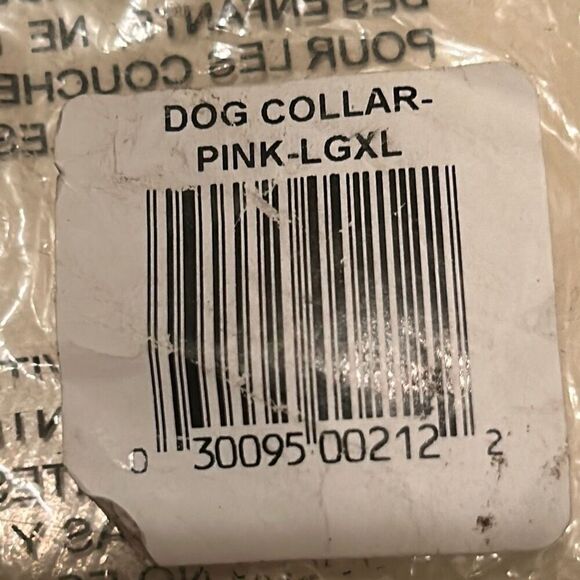 Playboy Large Dog Collar Pink Checkered Bunny Print Buckle Closure New - Picture 7 of 10